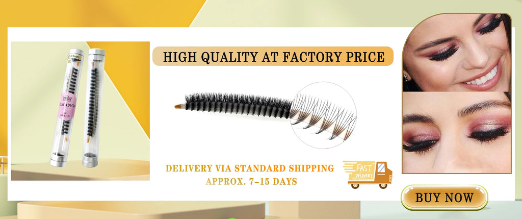 CoMango Wispy Pointy Base Premade Russian Volume Fans 3D 6D 10D 12D 14D 16D Lashes Extension 300 Fans False Mink Eyelashes