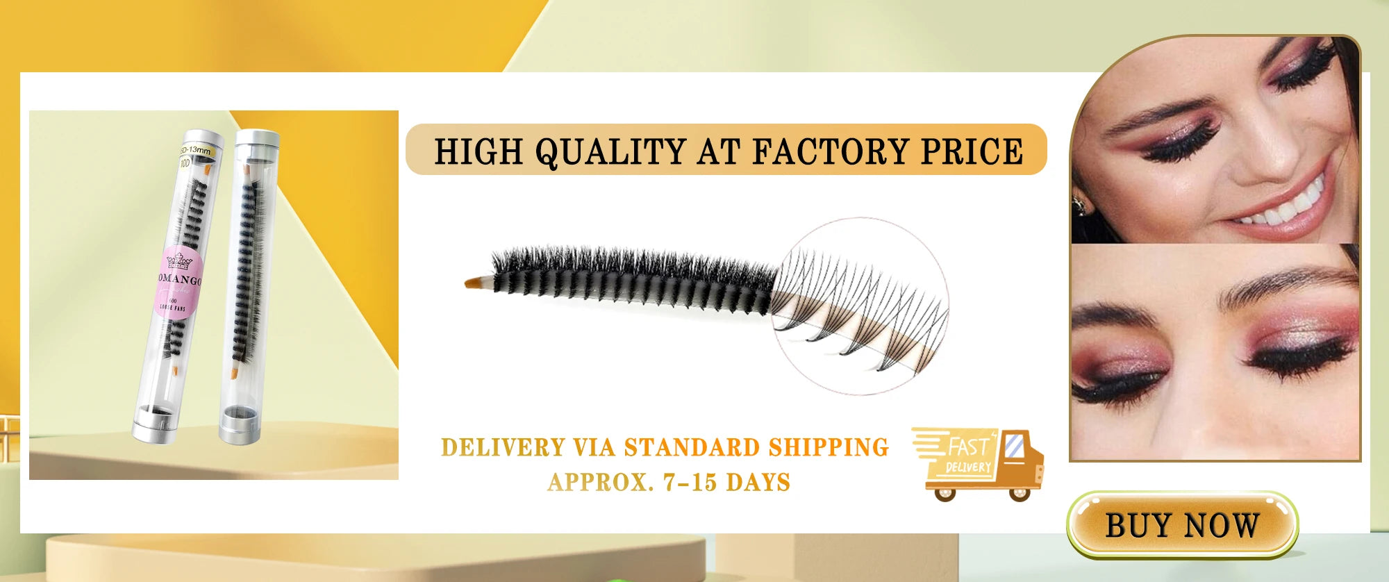 CoMango Wispy Pointy Base Premade Russian Volume Fans 3D 6D 10D 12D 14D 16D Lashes Extension 300 Fans False Mink Eyelashes