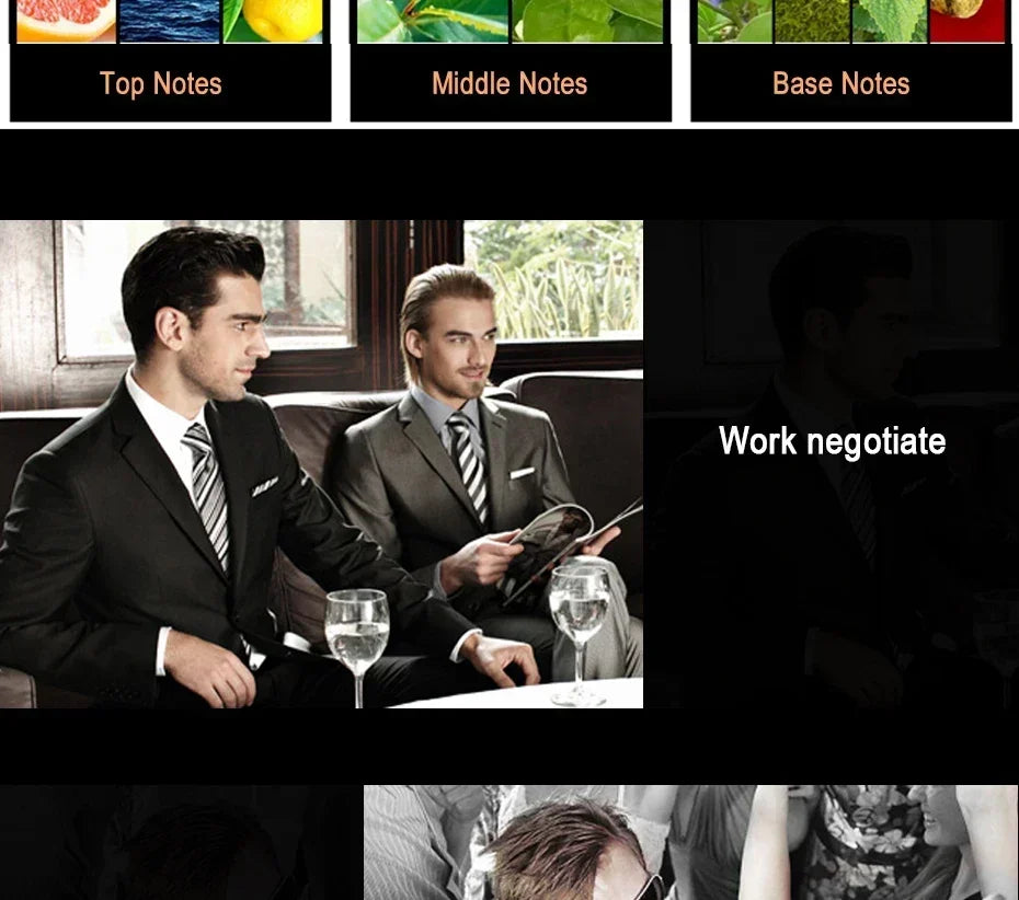 Hot Sale Perfume For Men Self Confidence Cologne Perfume Atomizer Fresh Temptation Gentleman Parfum Male Fragrance Cologne