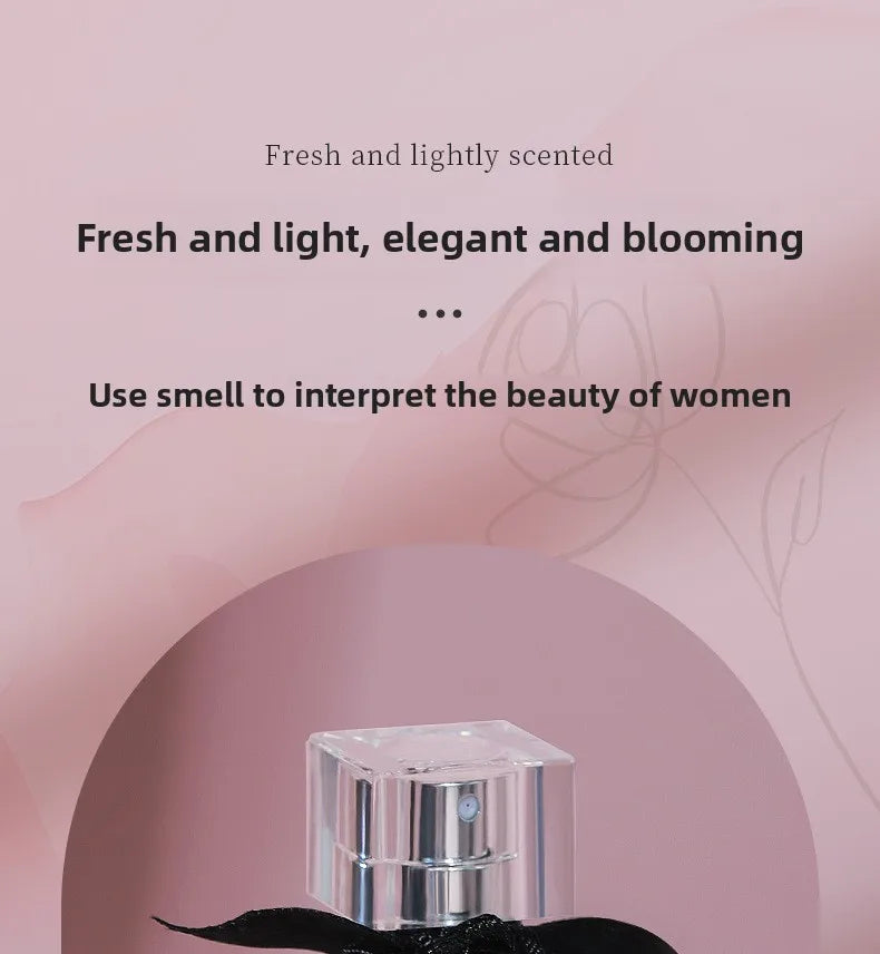 30ml Parisian Ladies Perfume Fresh Elegant Luxury Light Fragrance Natural Spary Floral Scent Party Eau De Parfum For Women