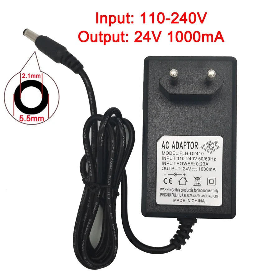 Remote control toy car charger 12V and 6V,children electric car charger,universal European plug charger 24V for kid's car