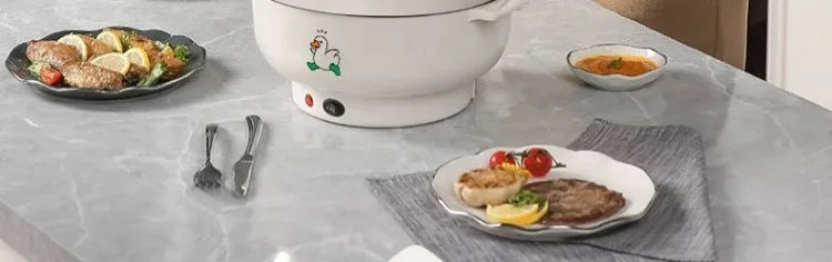 220V Automatic Electric Hot Pot German Multi-function Nonstick Cooking Pan Home BCA