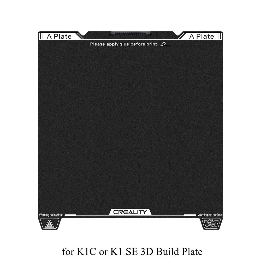 Original Creality Epoxy Resin Build Plate 235X235mm Excellent Adhesion High Flatness Strength for K1C or K1 SE 3D Printer Parts