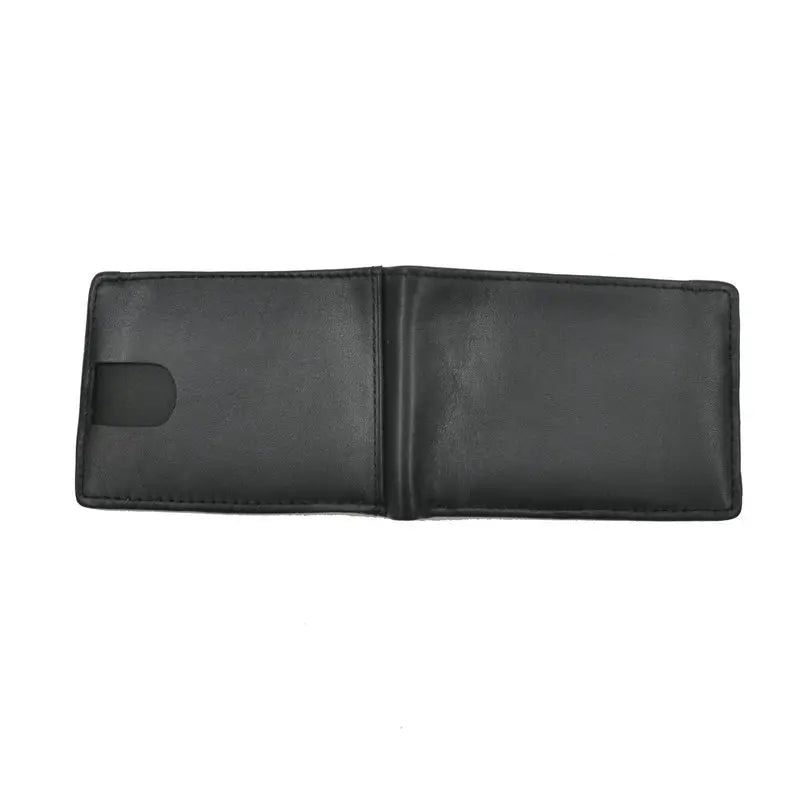 GENODERN RFID Genuine Leather Small Mini Wallet for Men Short Ultra-thin Male Purse Man Compact Wallets Dollar Price Purses