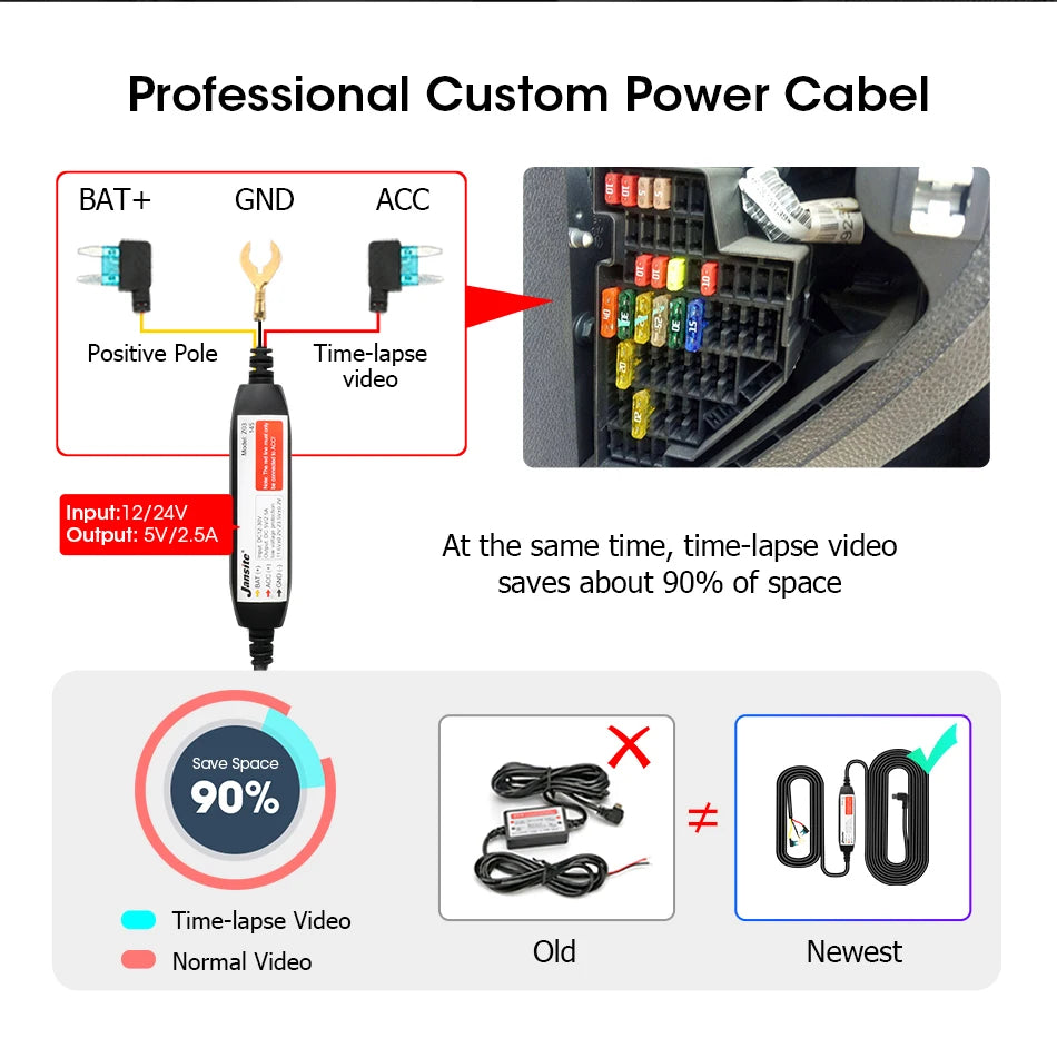 10/11.26 Inch 4K DVR Wireless CarPlay & Android Auto Dash Cam Bluetooth Audio GPS Navigation Dashboard Dual Lens Video Recorder