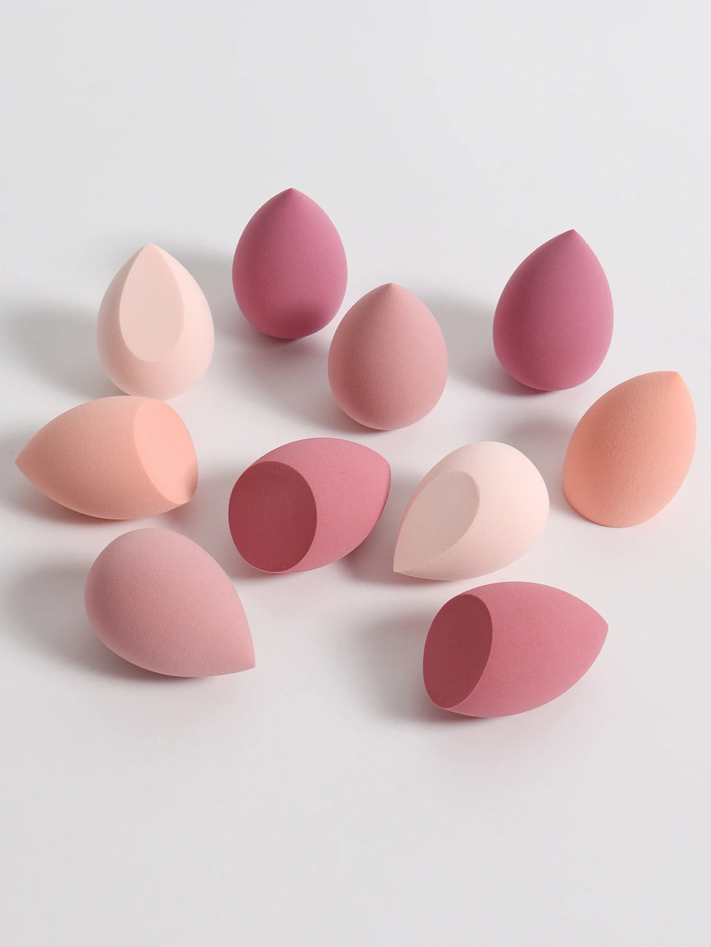 25 Beauty Eggs (Makeup Sponges), Foundation Make-Up Mixed Beauty Sponges, Liquid, Cream and Powder Flawless, Multi-Color Makeup
