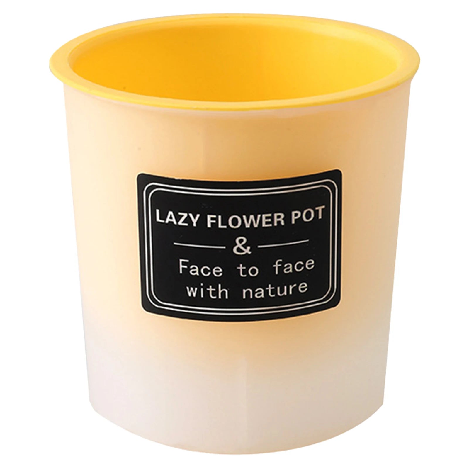 Translucent and Detachable Flower Pot No Deformation Pretty Flower Pot Plant Roots Breathing Draining Better Self-watering