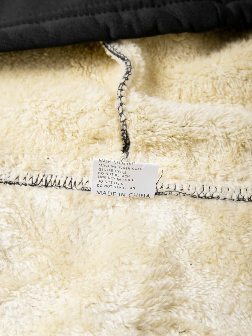 Winter Lambswool Zipper Hoodies Thicken Warm Jackets Long Sleeve Sweatshirts Casual Sports Fleece Black Coats Hooded Men Coat To