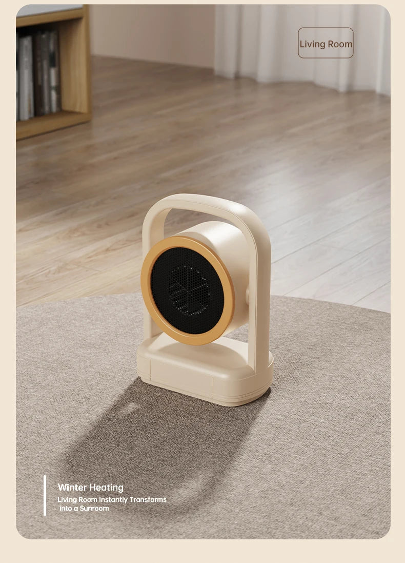 Desktop Heater Electric Heater Hot Air Blower Portable Heater Mini Energy Saving for Office Room Dormitory Home Appliance Warmer
