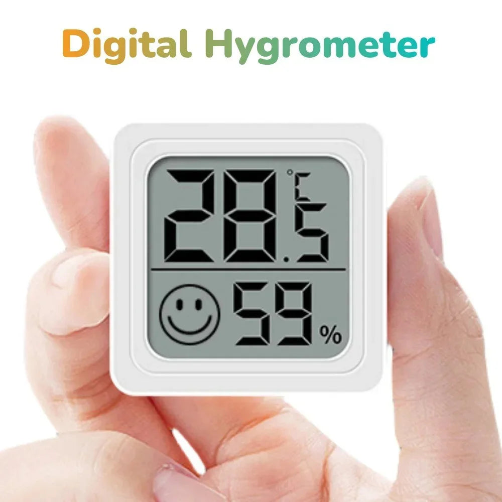 Household Digital Thermometer Hygrometer Indoor Room Home Hygrometer Temperature Humidity Meter Sensor Gauge Weather Station