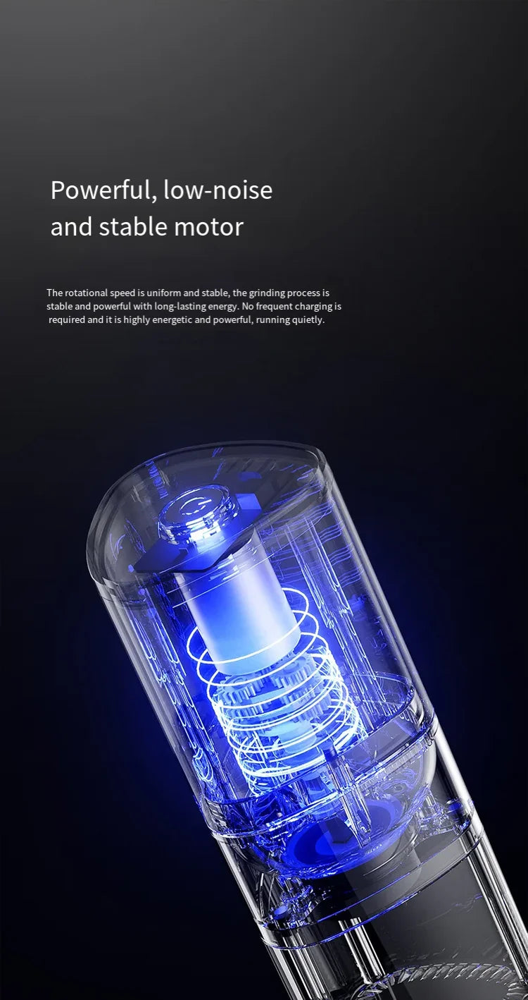 Household Coffee Bean Grinder Kitchen Small Grinder Induction Self-Stop Strong Power Grinding Fine Portable Small Grinder