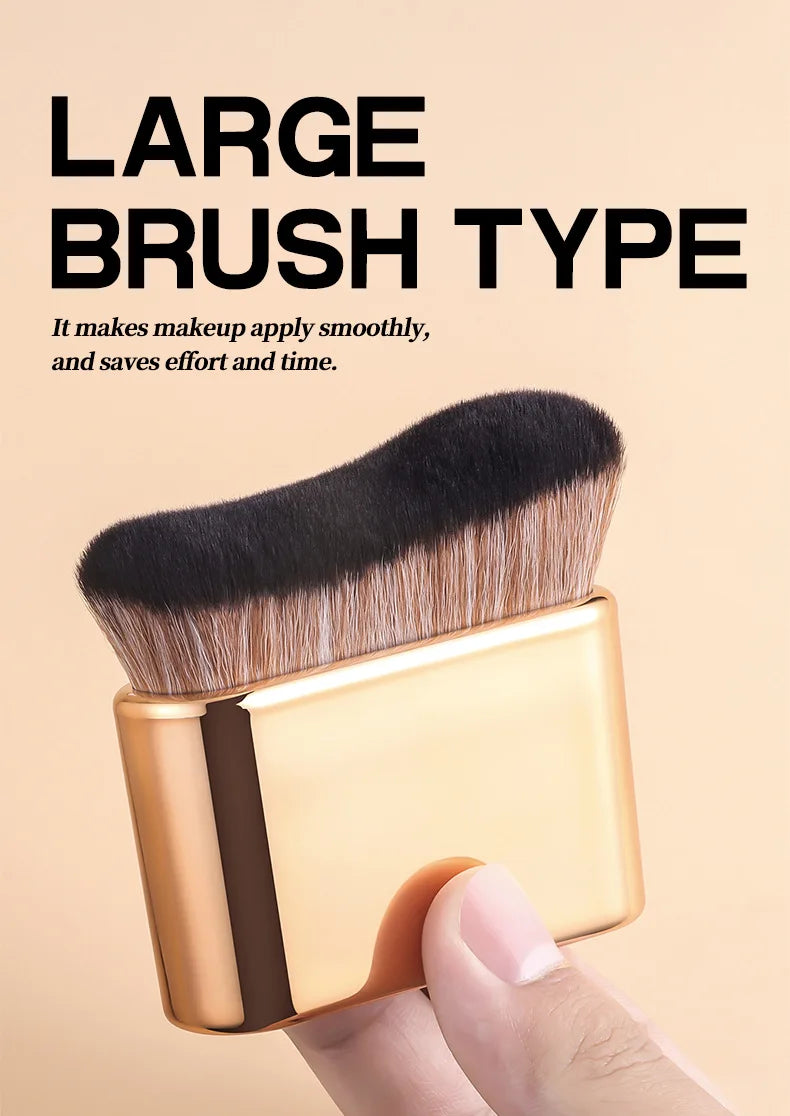 Makeup Brush for Contouring Tanning Liquid Foundation Cream Blush Soft Bristle Multi-purpose Makeup Tool for Days