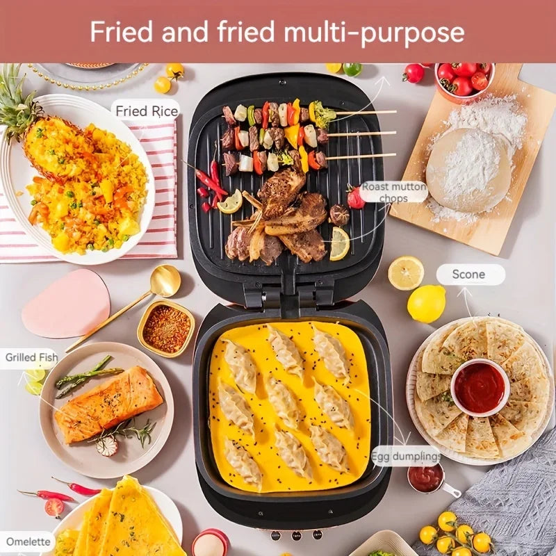 Cooking Pot Is Easy To Operate, with An Integrated Frying, Boiling and Frilling System and Three Levels of Adjustable Firepower