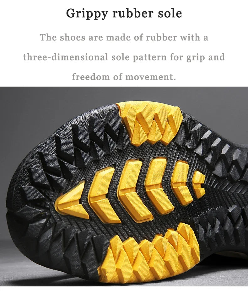 Summer Breathable Genuine Leather Men Sandals Waterproof Non-Slip Large Size flip flops Beach shose For Outdoor Anti-Collision