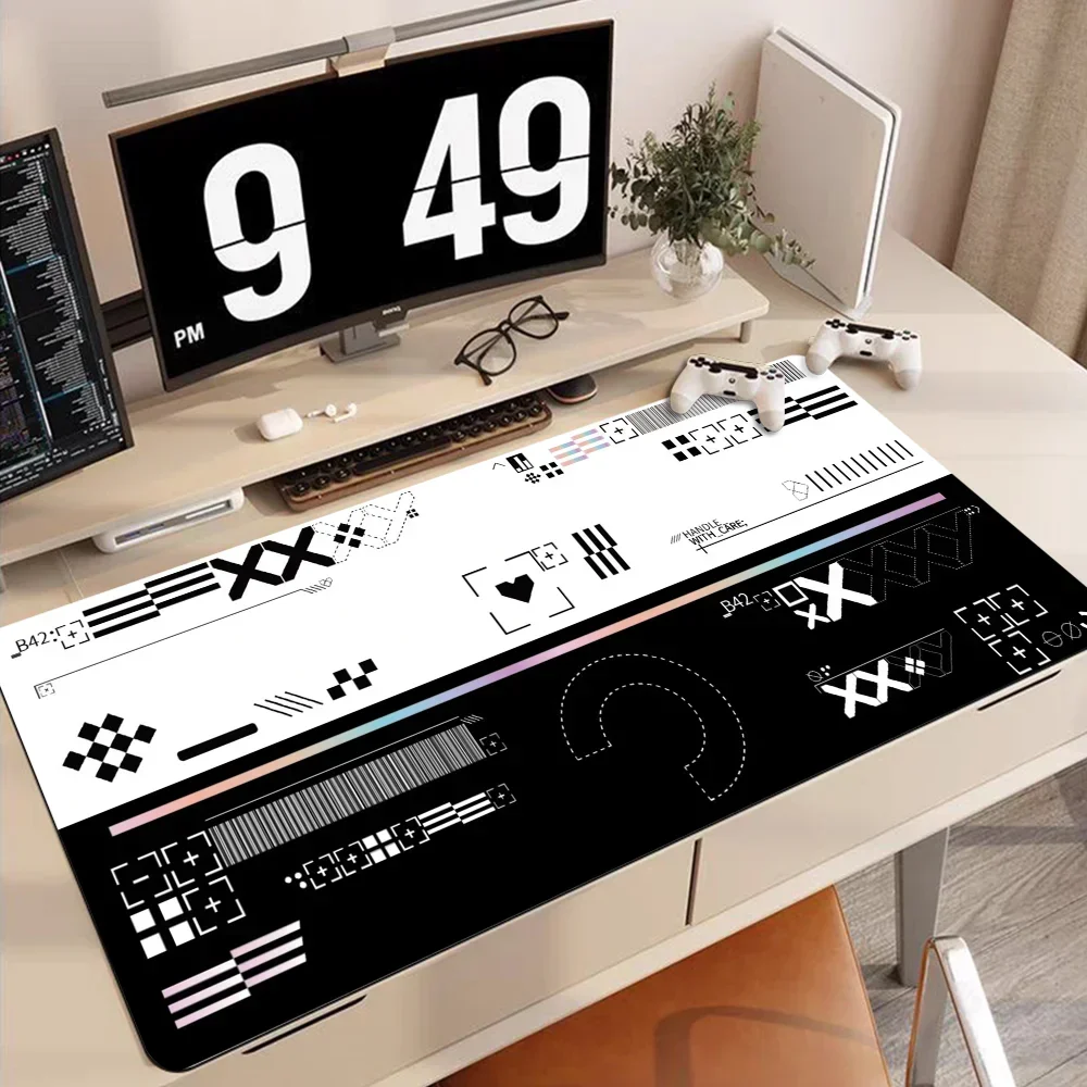 1pc Mousepad HD Big Keyboard Mat Table Non-Slip Students Gamer Desktop 800x400 Cushion Gaming Accessories High Elastic XXL Rug