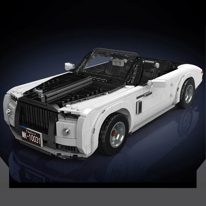 Mould King 10031 Technical Car Toys The RR Wraith Vintage Car Building Block Assembly Car Model Brick Set Kids Christmas Gift