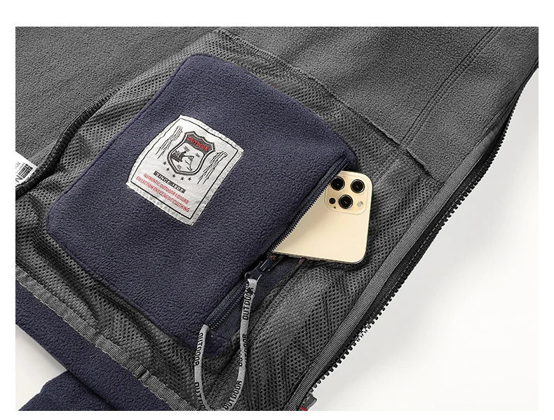 Outdoor Waterproof SoftShell Hiking Jacket Hunting Windbreaker Ski Coat Hiking Rain Camping Fishing Tactical Clothing Men