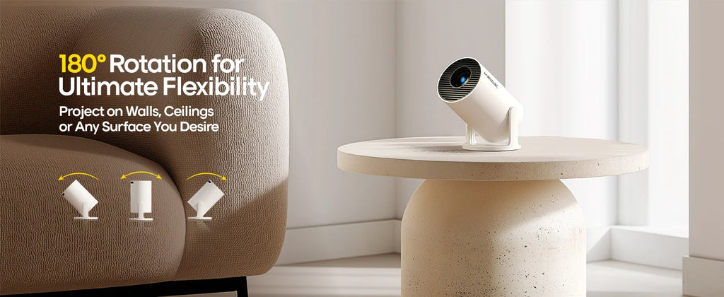 Magcubic Projector HY300 PRO 8K Android 14 Dual Wifi6 290ANSI Allwinner H726 BT5.4 1080P 1280*720P Home Cinema Outdoor Projetor