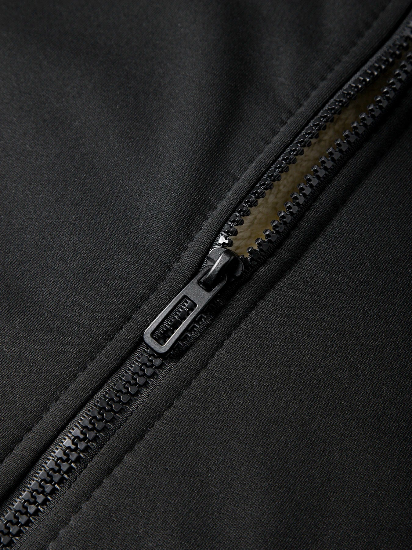 Winter Lambswool Zipper Hoodies Thicken Warm Jackets Long Sleeve Sweatshirts Casual Sports Fleece Black Coats Hooded Men Coat To