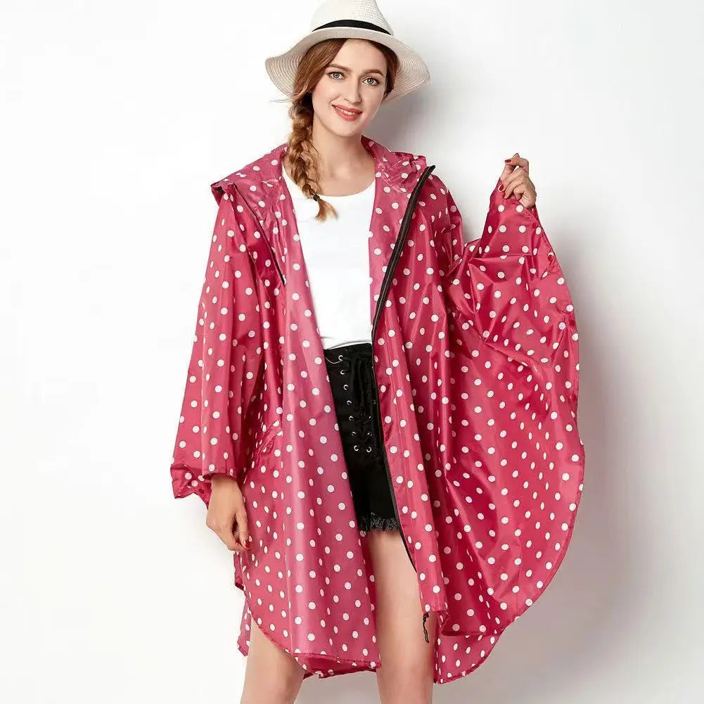 New Men Women Motocycle Raincoat Lightweight Rain Coat Poncho Waterproof Cloak Raincoats Adults Biker Hiking Windproof Rainwear