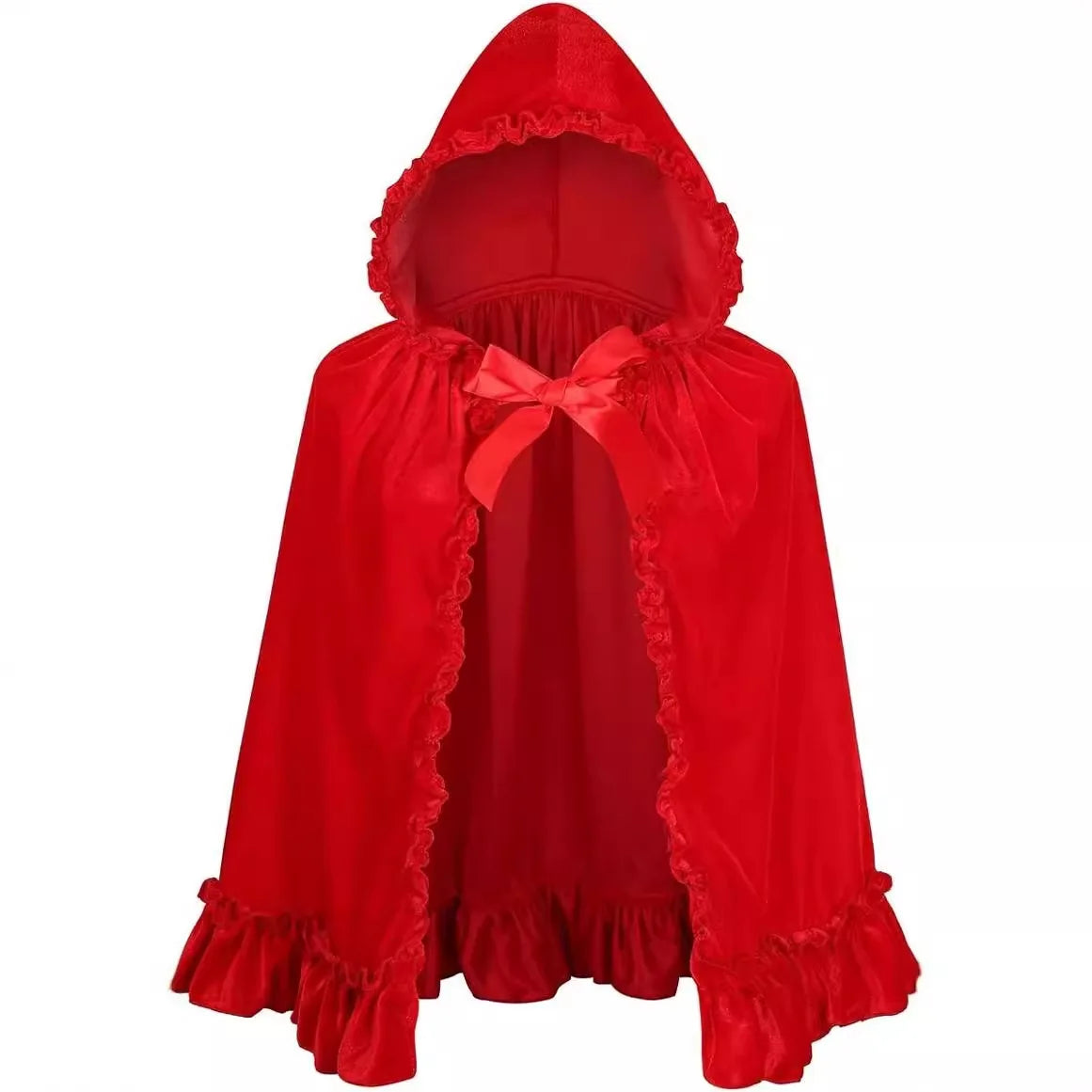 Christmas Clothing Adult Christmas Cloak Cloak Little Red Riding Hood Christmas Cloak Party Stage Performance Clothing