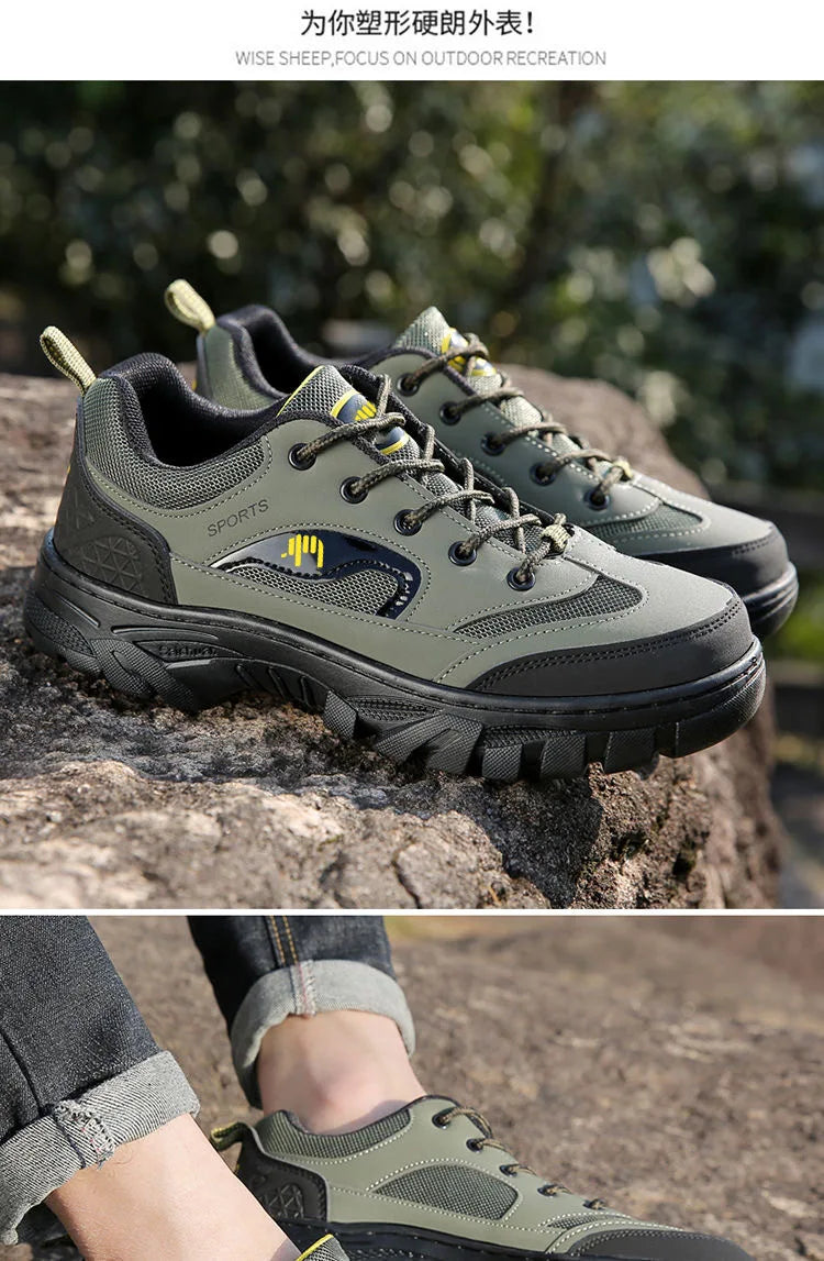 New Man workwear shoes Men's Outdoor travel non slip Sneakers Fashion versatile Shose comfortable Trend male footwear Zapatos