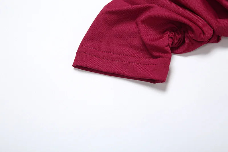 Women's Clothing 2025 Autumn And Winter New Fashion Temperament High Neck Pleated Waist Slim Hip Wrap Long Sleeve Dress Women