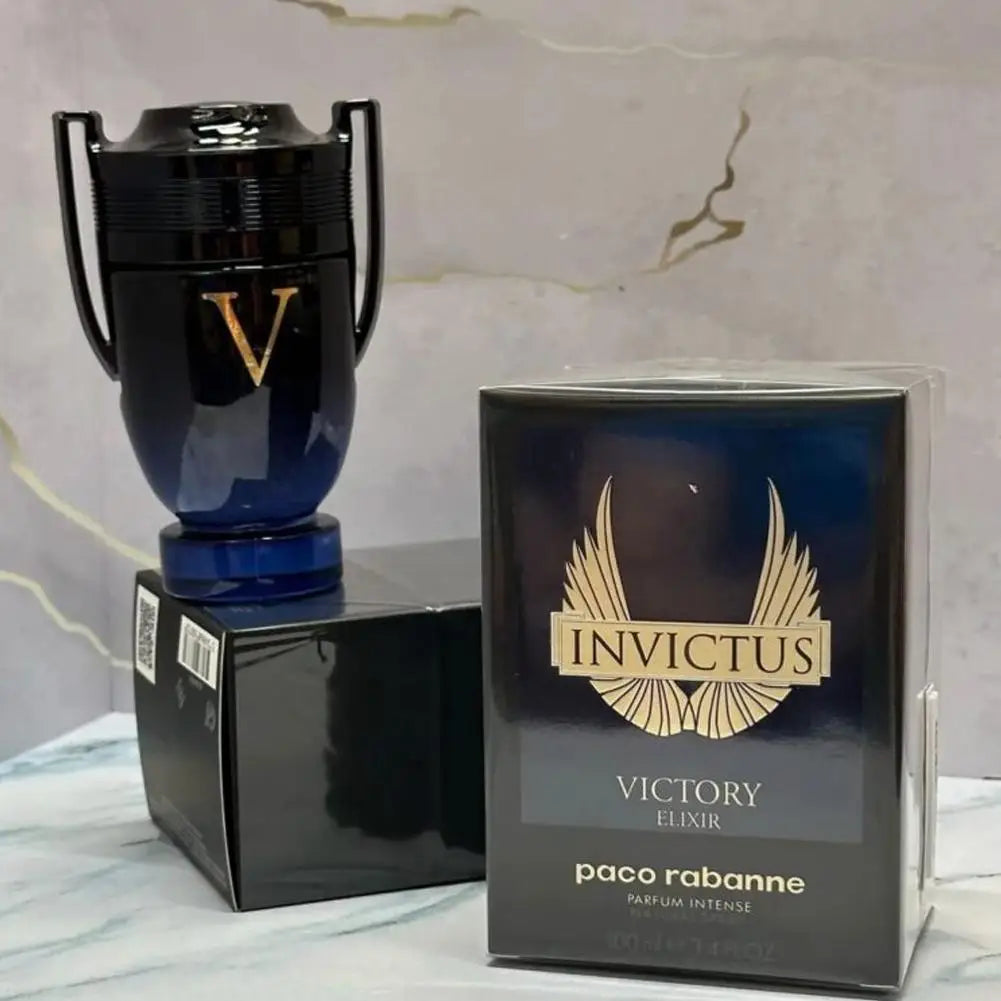 Paco Rabanne Perfume Invictus Eau De Toilette Spray Invictus Victory Elixir 3.4 Oz Parfum Intense Cologne EDP Body Spray