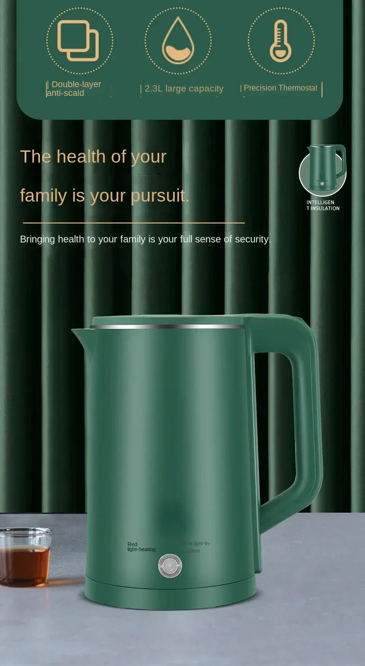 Electric kettle, stainless steel, small household appliances, household kettle, automatic power off