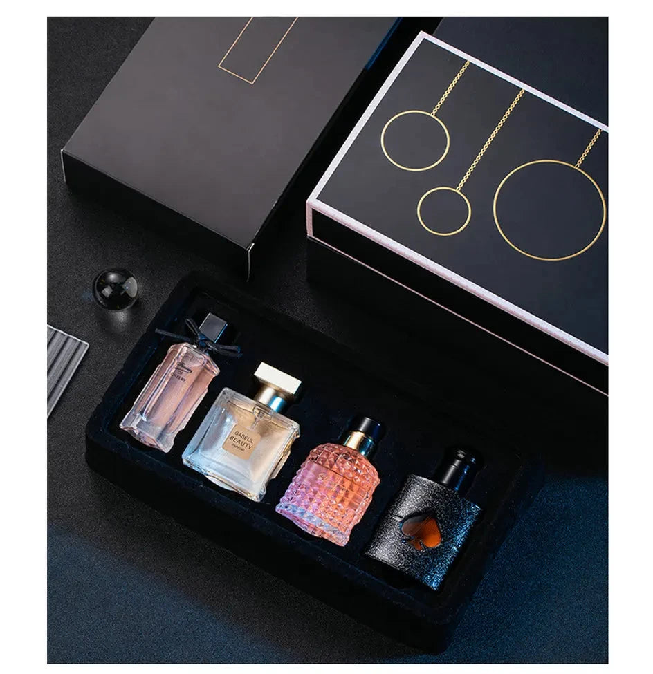 Original Women Perfume Sets 100ml Gift Box 4pce Set Fresh Lasting Fragrance Eau De Parfum Plant Floral Scent Fresh духи женские