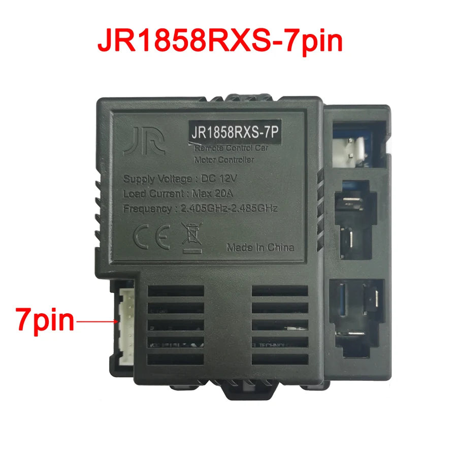 JR-RX-12V Children's electric car bluetooth remote control receiver, smooth start controller JR1958RX and JR1858RX/JR1738RX