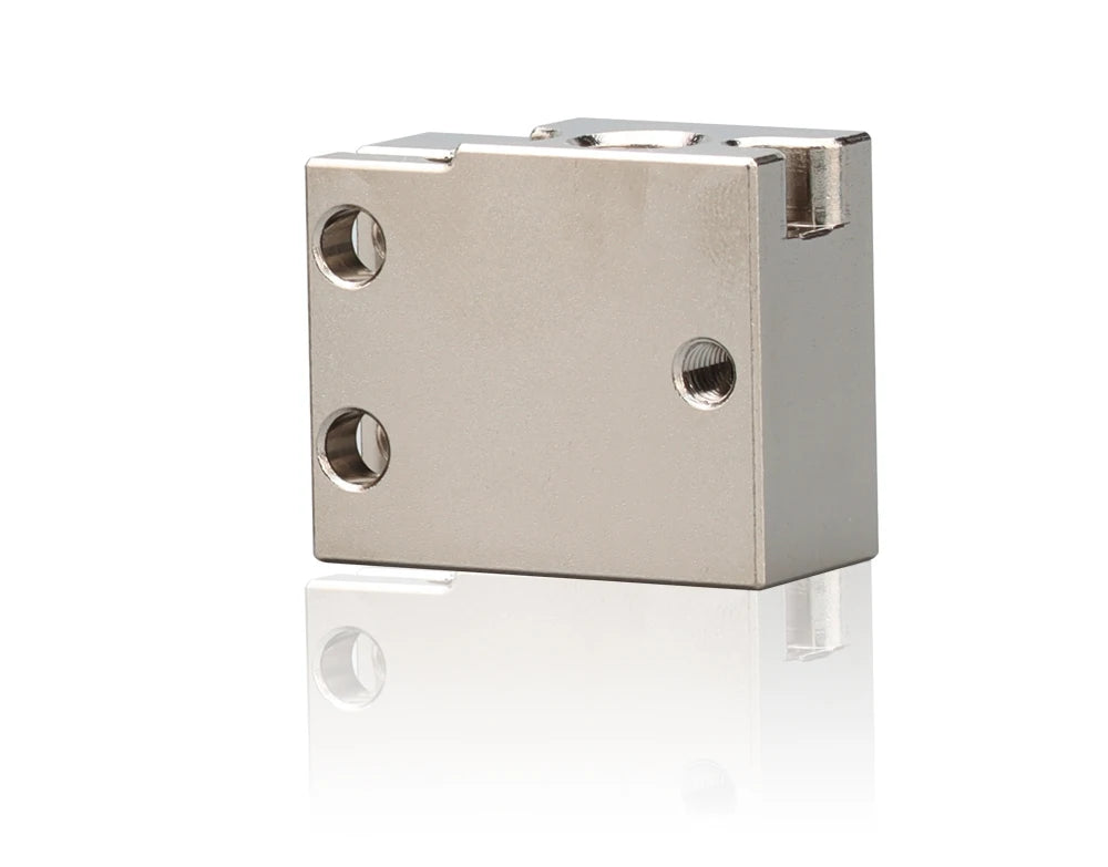 Trianglelab v6 Brass Heatblock For Hotend 3D Printer High Temperature Hardened Steel V6 Nozzles DDB  MATRIX EXTRUDER
