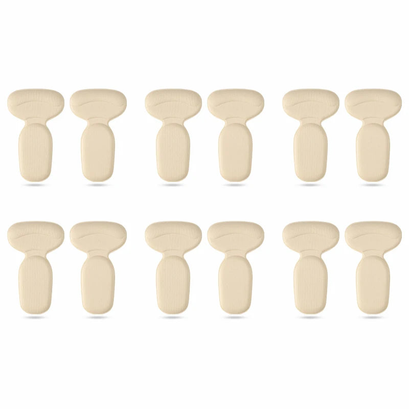 3/6Pairs Heel Pad With Insoles Attached To The Heel, Memory Foam Insoles High Heels, Anti-Wear Shoe Heel Pads