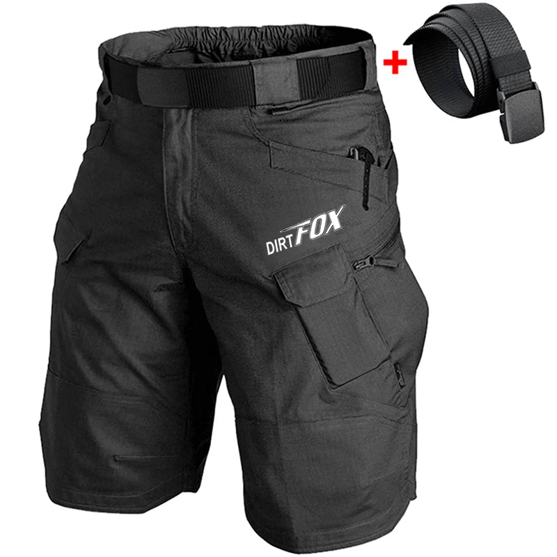 DIRTFOX Motorcycles Racing Bicycle Downhill Short Pants Mountain Bike Shorts Tactics Cargo Bottoms Culottes Pantaloni Mtb Enduro