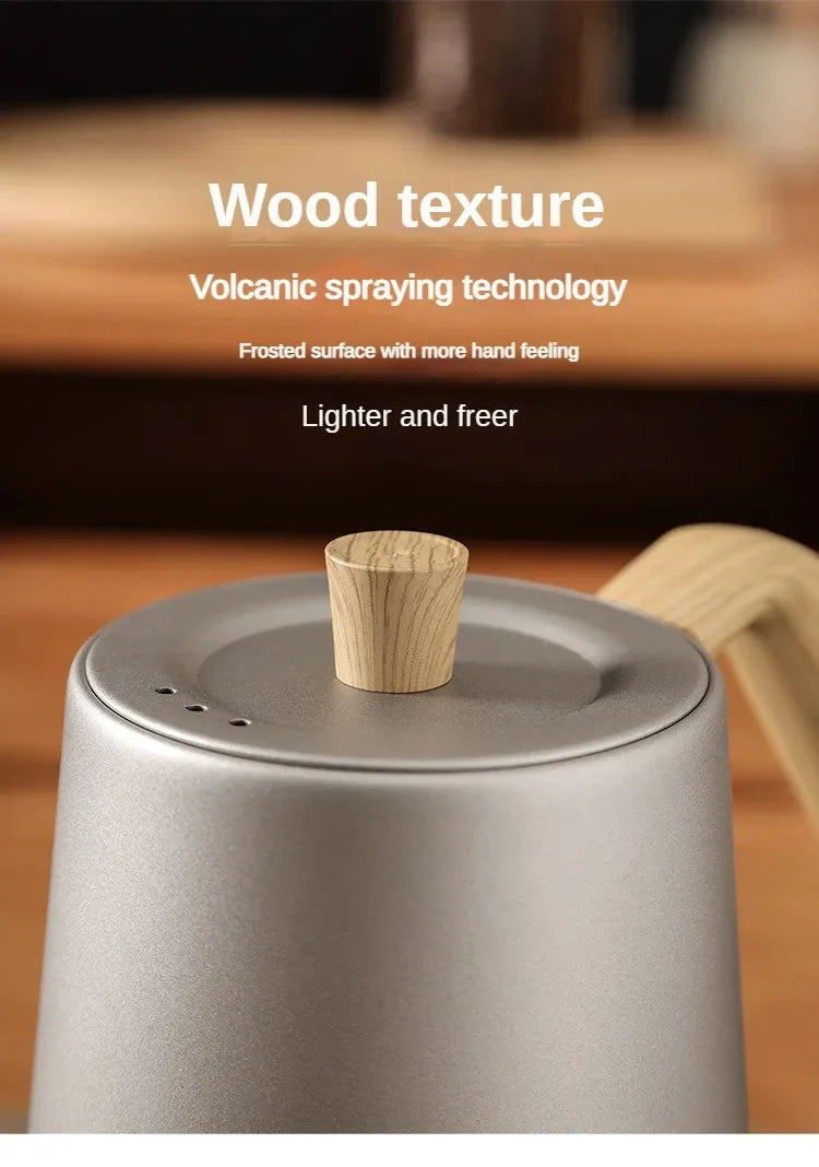 1000W Slim Mouth Pot Temperature Control Water Pot Tea Pot 220V Gooseneck Electric Coffee Pot Manual Brewing Coffee Pot