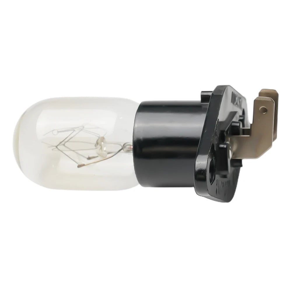 2A 240V 25W Microwave Oven Bulb Refrigerator Lighting Bulb Base Design With Holder Replacement Parts Home Kitchen Accessories