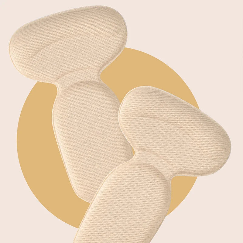 3/6Pairs Heel Pad With Insoles Attached To The Heel, Memory Foam Insoles High Heels, Anti-Wear Shoe Heel Pads