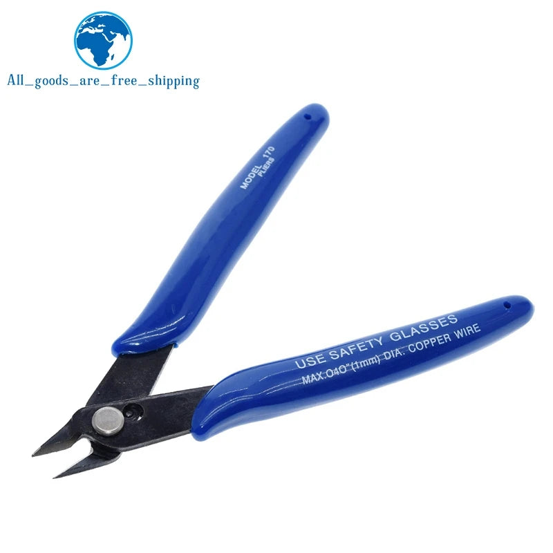 TZT 1/2PCS U.S. US American Plato. PLATO 170 Wishful Clamp DIY Electronic Diagonal Pliers Side Cutting Nippers Wire Cutter