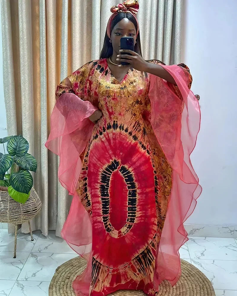 African Women Dresses Traditional African Clothing Ankara Clothing Middle Eastern Vintage Robe Tunic Muslim Kaftan Maxi Dress