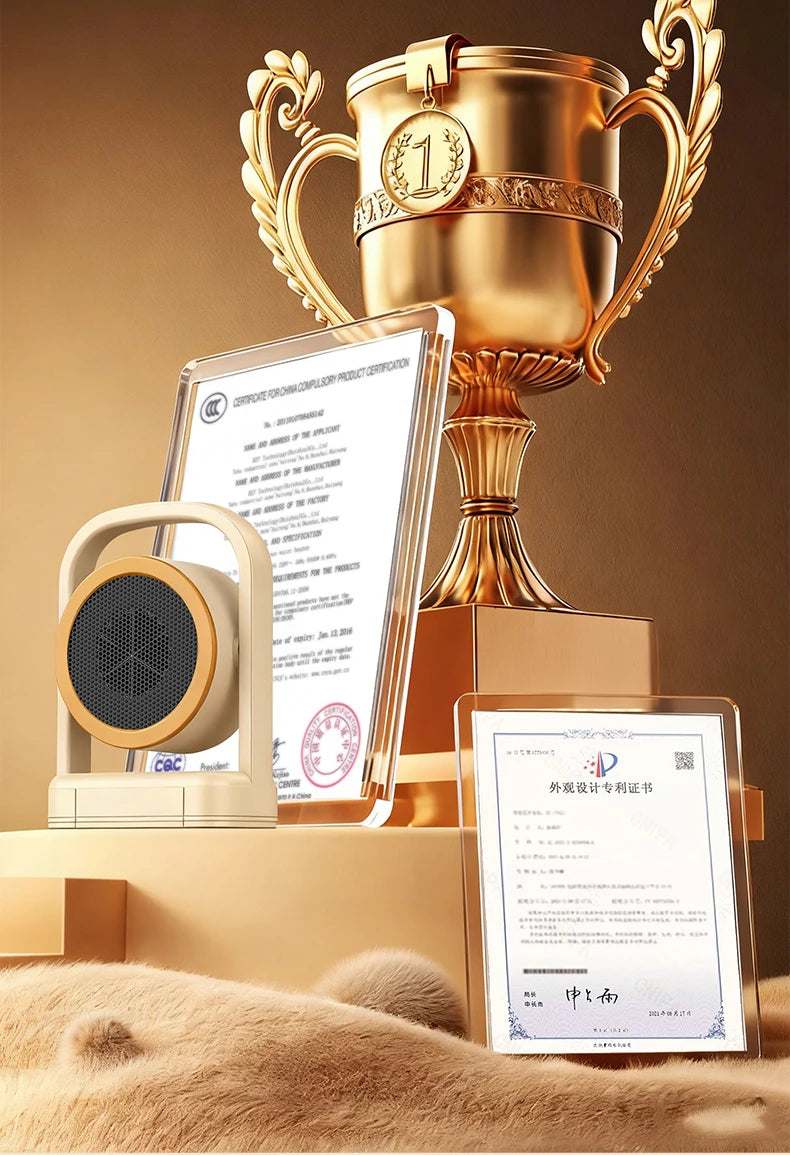 Desktop Heater Electric Heater Hot Air Blower Portable Heater Mini Energy Saving for Office Room Dormitory Home Appliance Warmer