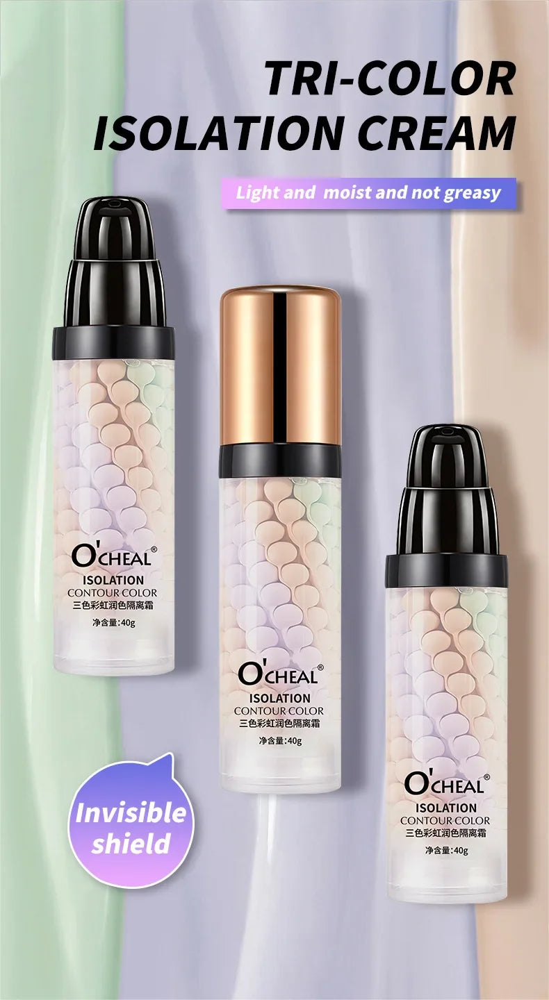 Makeup Primer Breathable BB Cream Not Sticky Face Foundation Intensive Moisturizes Provide Deep Moisture Helps Brighten Skin