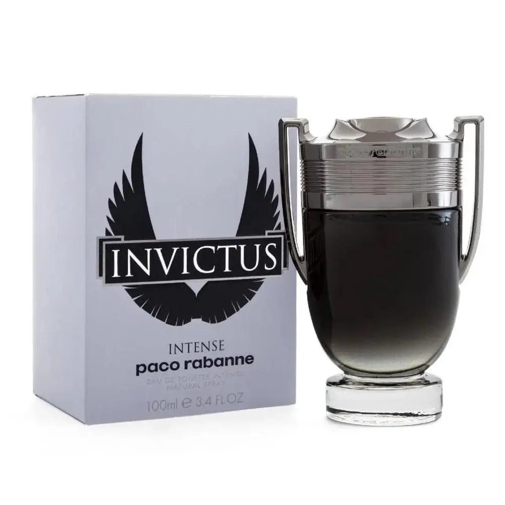 Paco Rabanne Perfume Invictus Eau De Toilette Spray Invictus Victory Elixir 3.4 Oz Parfum Intense Cologne EDP Body Spray