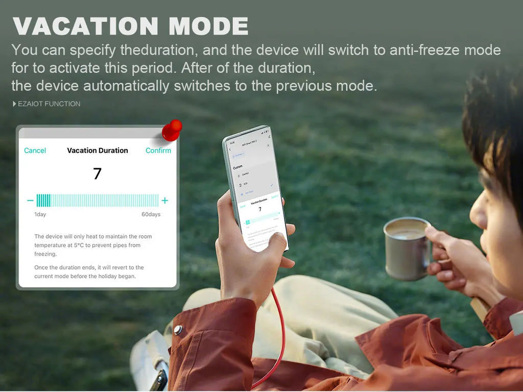 Smart WiFi/ZigBee TRV Thermostat Tuya Radiator Thermostatic Valve Programmable Controller Actuator Alexa Google Voice Control