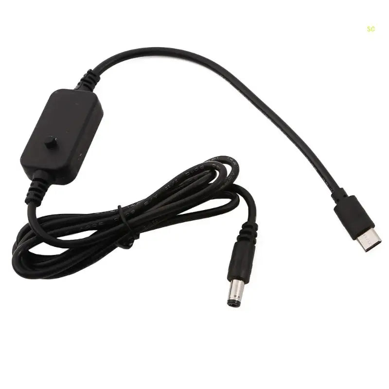 USB C Type C to DC5.5x2.1mm 5V 9V 12V 15V 20V PD Triggers Cable Adjust Voltages Dropshipping
