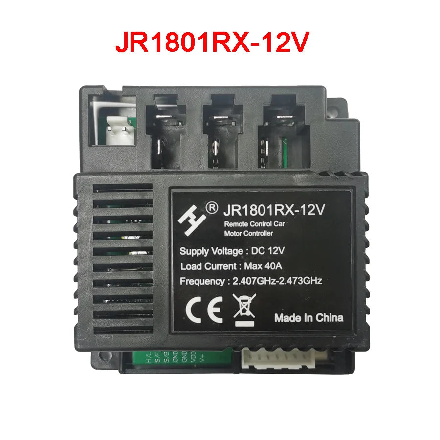 JR-RX-12V Children's electric car bluetooth remote control receiver, smooth start controller JR1958RX and JR1858RX/JR1738RX