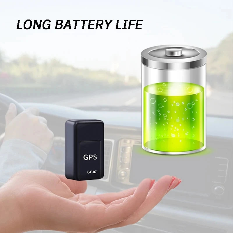 Car GPS Tracker GF07 Vehicle GPS Locator Strong Magnetic Real-time GPS Tracking Device Anti-lost Alarm GPS Position APP