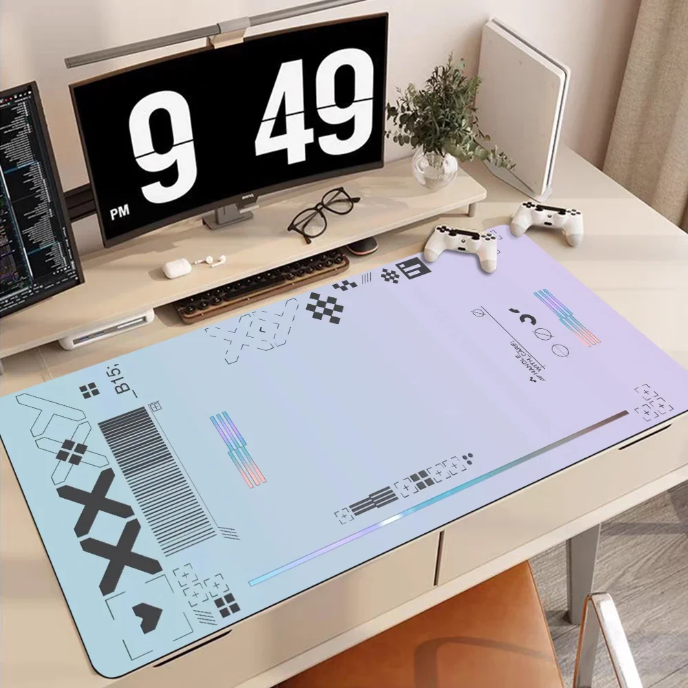 1pc Mousepad HD Big Keyboard Mat Table Non-Slip Students Gamer Desktop 800x400 Cushion Gaming Accessories High Elastic XXL Rug