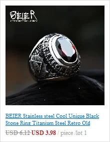 BEIER 2018 New Stainless Steel Fashion Claw Necklace Pendant With Red/Black/blue Stone fashion jewelry for man BP8-122