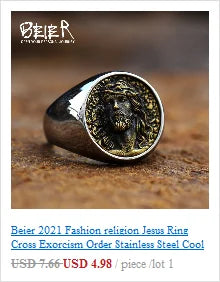 BEIER 2018 New Stainless Steel Fashion Claw Necklace Pendant With Red/Black/blue Stone fashion jewelry for man BP8-122