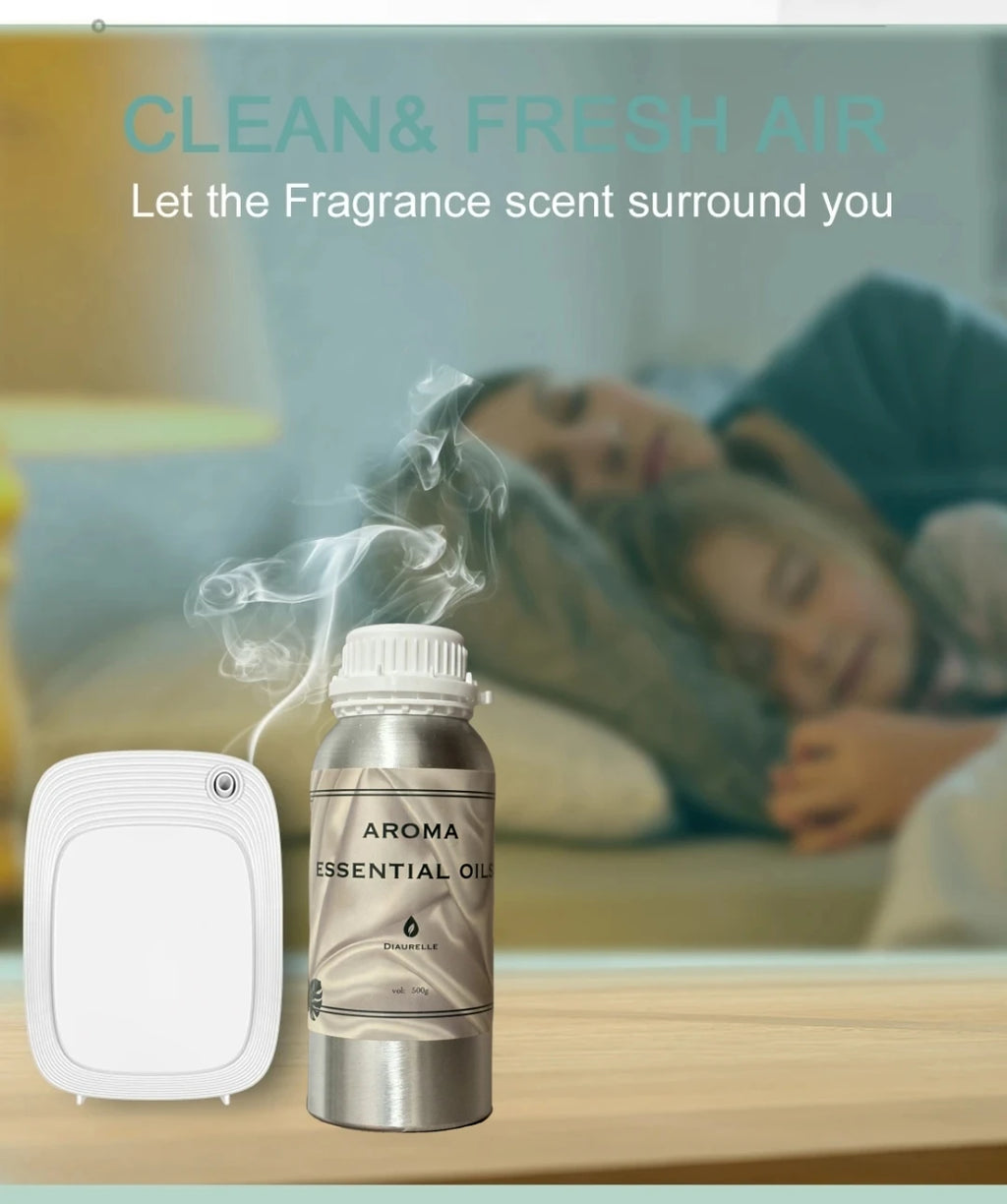 Aroma Diffuser Perfume Fragrance Oil Pure Scented Air Freshener Scent Diffusers Diaurelle 500ML Essential Oil Diffuser Natural